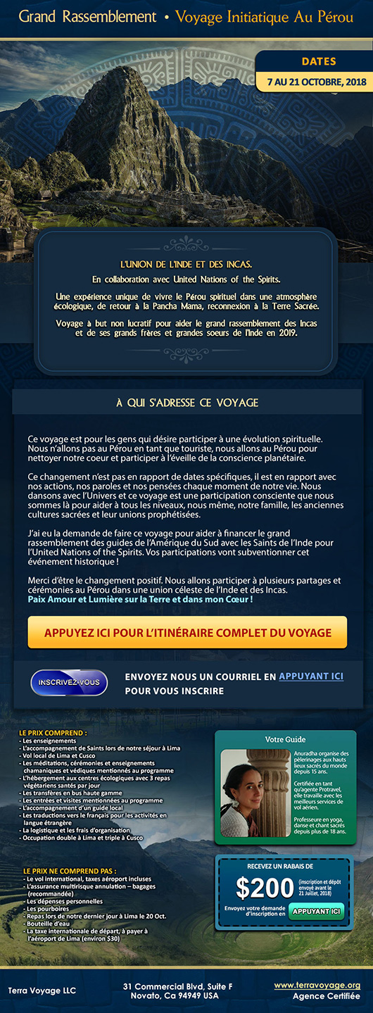 Sacred Voyage - Peru